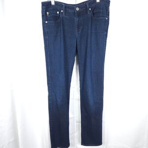 Adriano Goldschmied Womens 30R 33x30 The Stevie Slim Straight Denim Jeans USA